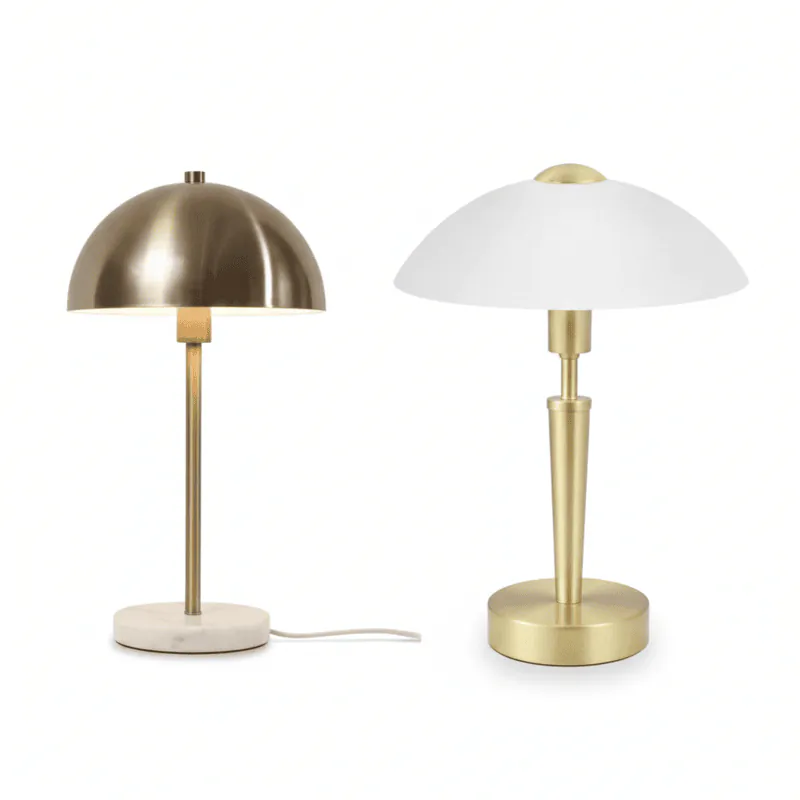 Lamparas de mesa | Dorado