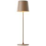 Brilliant Lámpara De Mesa Kaami Metal Plástico Marrón 2W 310lm - 830 Luz Cálida | 100mm - IP44 - Al Aire Libre - Regulable 