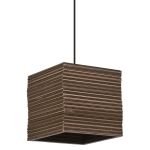 Ledvance Decor Colgante De Luz Cuadrado Marrón | Apta para 1x E27