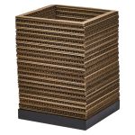 Ledvance Lámpara De Mesa Decor Cuadrado Marrón | Apta para 1x E27