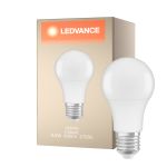 Ledvance Classic LED E27 Pera Mate 8.8W 806lm - 827 Luz muy Cálida | Regulable - Reemplazo 60W