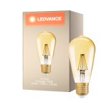 Ledvance Vintage 1906 LED E27 Pera Clara 6.5W 725lm - 824 Luz muy Cálida | Regulable - Reemplazo 55W