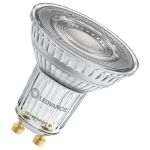 Ledvance Foco LED GU10 PAR16 6.1W 575lm 60D - 940 Blanco Frio | Mejor Reproducción De Color - Regulable - Reemplazo 80W