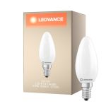 Ledvance Classic LED E14 Vela Mate 5.9W 806lm - 827 Luz Muy Cálida | Reemplazo 60W