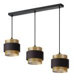 Ledvance Decor Hornet Colgante De Luz Lineal Negro | Apta para 3x E27