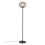 Nordlux Alton Lámpara de pie 27,5 Vidrio Negro | Apta para 1x E27