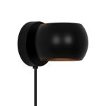 Nordlux Belir Luz De Pared Metal Negro | Apta para 1x G9