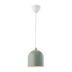 Nordlux Gaston Colgante De Luz Metal y Madera Verde | Apta para E27