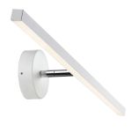 Nordlux Ip S13 60 Luz De Pared Metal Blanco 7.2W 400lm - 830 Luz Cálida