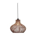 Good&Mojo Colgante De Luz Kalahari Rattan Marrón | Apta para 1x E27 
