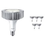 Multipack 6x Philips TrueForce LED E40 HPI UN 140W 20000lm 120D - 840 Blanco Frio | Reemplazo 400W