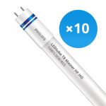 Multipack 10x Philips Tubo LED T8 MASTER (HF) High Output 14W 2100lm - 865 Luz de Día| 120cm - Reemplazo 36W
