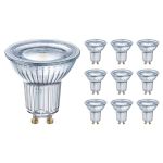 Multipack 10x Ledvance Performance Foco LED Reflector GU10 PAR16 4.3W 350lm 120D - 827 Luz muy Cálida | Reemplazo 32W