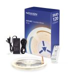 Noxion Tiras LED Naga 5 Metro Set completo - Smart Wifi - 24V - 120LEDs/m - 9.6W/m - 930-965 Ajustable Blanco | 8mm - IP20 - Mejor Reproducción De Color - SMD2835