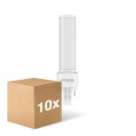 Multipack 10x Noxion Lucent PL-C LED 3.6W - 830 Luz Cálida | 2-Pines - Reemplazo 10W