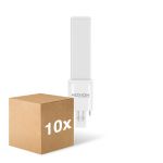 Multipack 10x Noxion Lucent PL-S LED 2.8W - 840 Blanco Frio | 2-Pines - Reemplazo 5W
