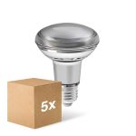 Multipack 5x Ledvance Performance Foco LED E27 R80 4.9W 345lm 36D - 927 Luz muy Cálida | Mejor reproducción de color - Regulable - Reemplazo 60W
