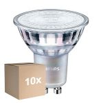 Multipack 10x Philips MASTER Value Foco LED GU10 PAR16 3.7W 370lm 60D - 940 Blanco Frio | Mejor Reproducción De Color - Regulable - Reemplazo 50W