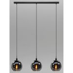Eglo Colgante De Luz Ariscani Acero Negro | Apta para 3x E27
