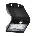 Eglo Luz De Pared Lamozzo Solar Negro 3W 440lm - 830-840 CCT | IP54 - Sensor de Movimiento y Luz