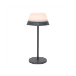 Eglo Lámpara De Mesa Meggiano Gris 1W 170lm - 830 Luz Cálida | IP54 - Touch Regulable