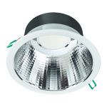 Philips Downlight LED Coreline DN142B Aluminium Blanco 19.2W 2300lm 60D - 840 Blanco Frio | Recorte 200mm - IP20 - UGR<19