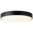 Brilliant Slimline Luz de techo Metal Plástico Blanco Negro 58W 6800lm - 830-865 CCT | 490mm - Mando A Distancia Regulable