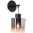 Brilliant Simonis Luz De Pared Vidrio Metal Smoke Negro | Apta para 1x E27