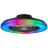 Brilliant Badria Ventilador De Techo Plástico Metal Negro 36W 4700lm - 830-865 CCT+RGB | 490mm - Mando A Distancia Regulable