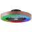 Brilliant Slimline Ventilador De Techo Plástico Metal Beige Negro 36W 4700lm - 830-865 CCT+RGB | 490mm - Mando A Distancia Regulable