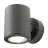 SLV Sitra Luz De Pared Aluminium Gris Up & Down | Luz Exterioring - IP44 - Apta para 2x GX53