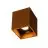 SLV Up/Down Luz De Pared Acero Oxidado Cuadrado 14W 548lm - 830-840 CCT | Al Aire Libre - IP65
