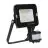 Ledvance Proyector LED Compacto Negro 10W 1000lm 100D - 840 Blanco Frio | IP65 - Simétrico - Sensor de movimiento y luz