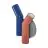 Ledvance Decor Straw Pared Acero Multicolor | Apta para 2X E27