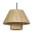 Ledvance Decor Bamboo Papel/Acero Hut 280 Marrón | Apta para E27