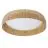Ledvance LED Decor Pared y Luz de techo Bambú Marrón 28W 1150lm - 830 Luz Cálida