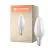 Ledvance Classic LED E14 Vela con Filamento Mate 5.5W 806lm - 827 Luz muy Cálida | Reemplazo 60W