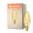 Ledvance Vintage 1906 LED E14 Vela Oro 1.5W 120lm - 824 Luz muy Cálida | Reemplazo 15W