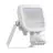 Ledvance Proyector LED Aluminium Blanco 8W 1100lm 100D - 830 Luz Cálida | IP65 - Sensor De Movimiento Y Luz - Simétrico