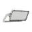 Ledvance Proyector LED Max Aluminium Gris 600W 69300lm 65x120D - 830 Luz Cálida | IP66 - Asimétrico