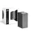 D'Lite Luz De Pared Vrebos Negro Up & Down | IP54 - Apta Para 2x GU10