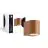 D'Lite Luz De Pared Vossem Bronze| IP54 - Apta para 1x GU10 