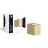 D'Lite Luz De Pared Vrebos Oro | IP54 - Apta para 1x GU10