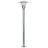 Nordlux Lønstrup 32 Lámpara de pedestal Acero y Vidrio Gris | 320mm - IP44 - Apta para E27