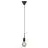Nordlux Paco Pendulum Metal Negro | Apta para 1x E27