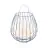 Nordlux Lámpara De Mesa Jim To-Go Portable Batería Metal Gris 3W 300lm - 827 Luz Muy Cálida | 3 Pasos Regulable 