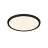 Nordlux Oja 29 Luz de techo Negro 15W 1700lm - 830-840 CCT | 294mm