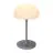 Nordlux Lámpara De Mesa Sponge Portable Batería Gris 48W 300lm - 827 Luz Muy Cálida | 3 Pasos Regulable 