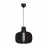 Nordlux Hazo 43 Colgante De Luz Madera Negro | Apta para 1x E27