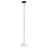 Emibig Colgante De Luz Elit Acero Negro | Apta para 1x GX53 - Max 12W